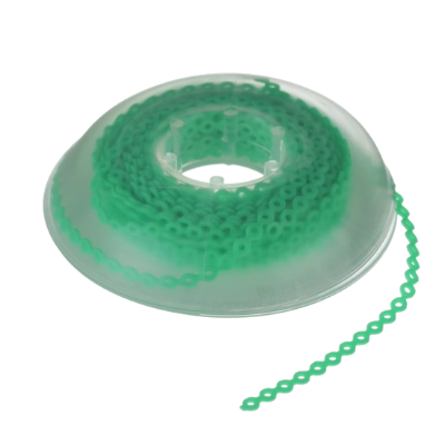 Закрывающая лигатурная цепочка ULTIMATE POWER CHAIN  (***Сплошная цвет Зеленый неон Neon Green)