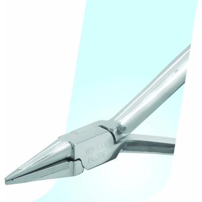 Щипцы для изгибания тонкой проволоки без борозды для дуги  Light Wire Plier Without Groove
